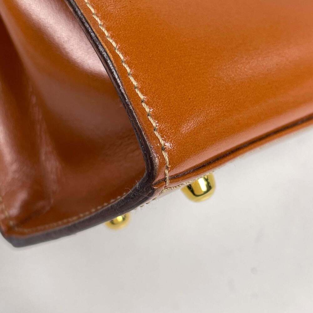 GUCCI Brown Leather Shoulder Bag - Picture 3 of 9